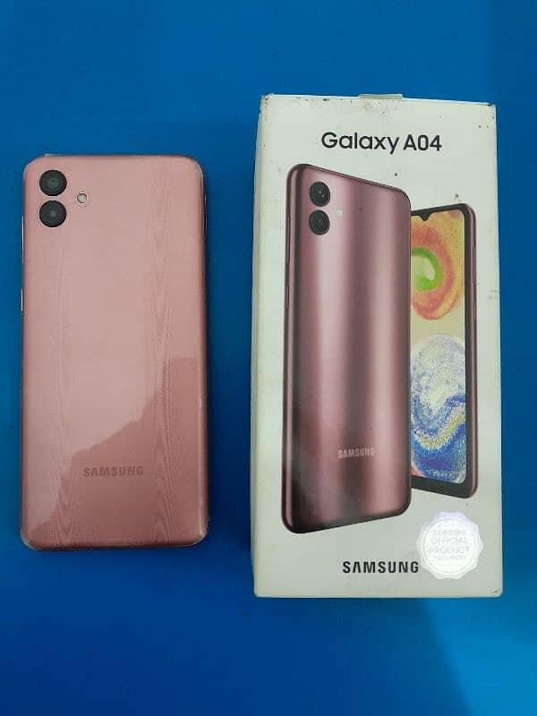 Samsung Galaxy A04 with box 4/64 in mint condition 0