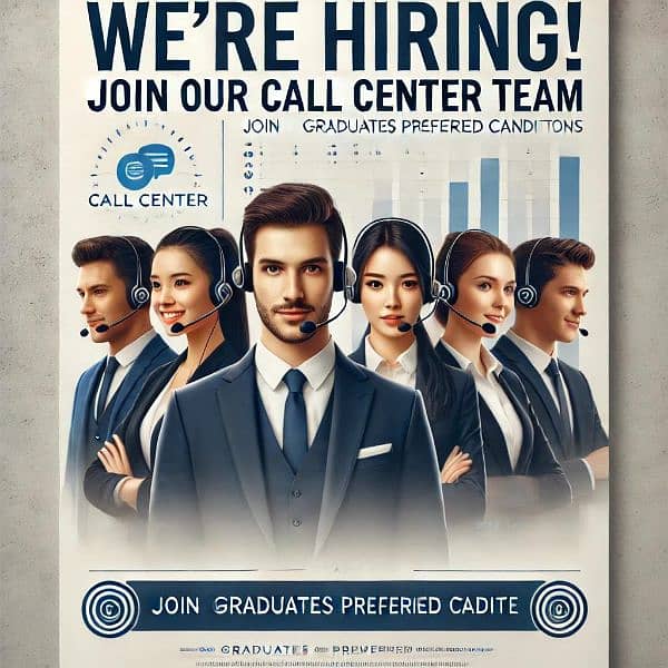 Need female staff for English call center 0