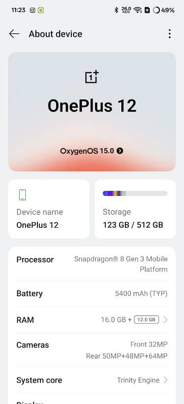 OnePlus 12 5G 16/512 5