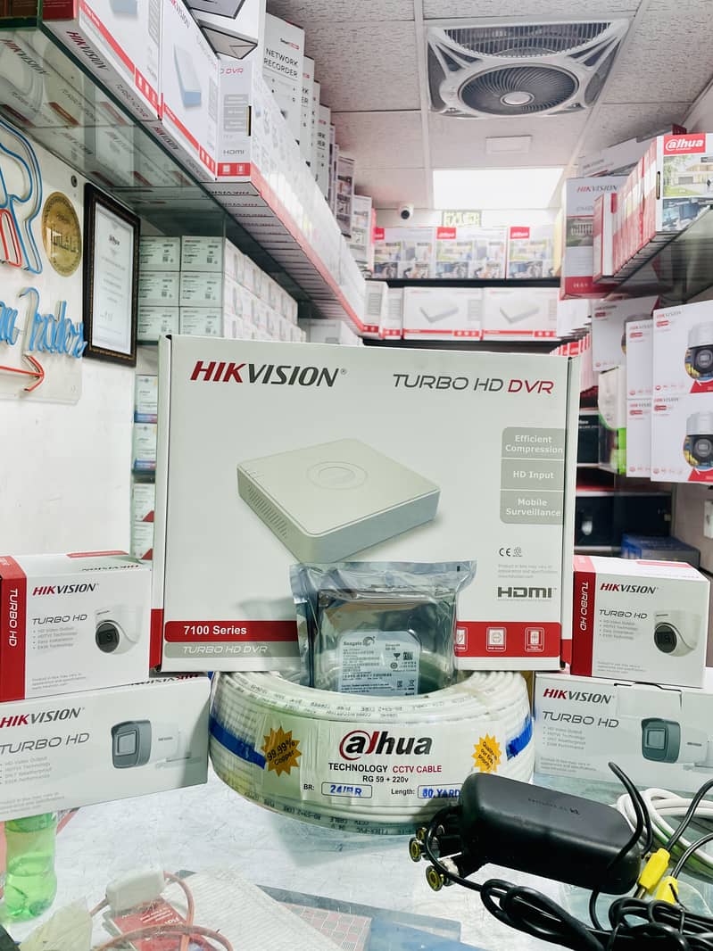 cctv | Hikvision | Security Cameras Package AR Traders Hall Road LHR 8