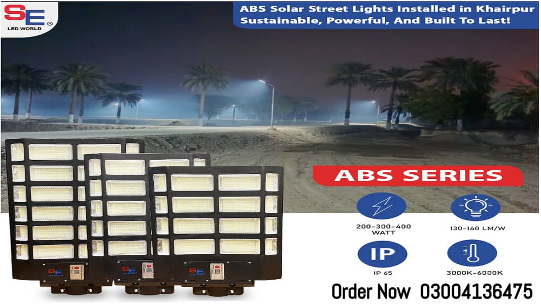 Solar Street Light / Street Light / Flood Light / pole Light 2