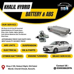 Hybrid car cell and ABS ,Toyota Prius , Aqua,Axio Hybrid battery.