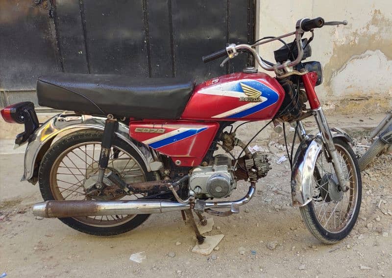 Honda CD 70 model 1991 Genuine Condition Islamabad Registration 0