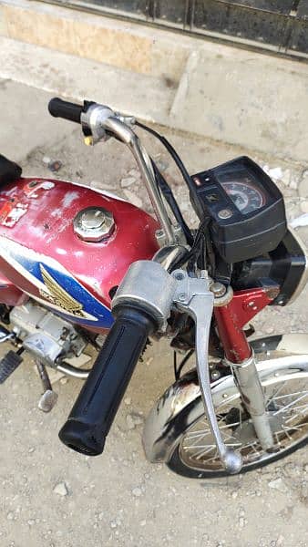 Honda CD 70 model 1991 Genuine Condition Islamabad Registration 3