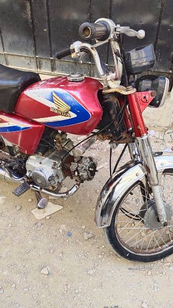 Honda CD 70 model 1991 Genuine Condition Islamabad Registration 5