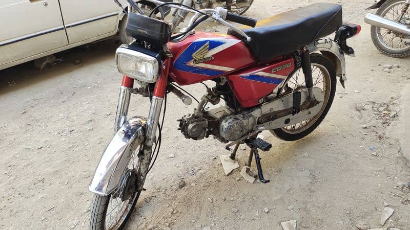 Honda CD 70 model 1991 Genuine Condition Islamabad Registration 7