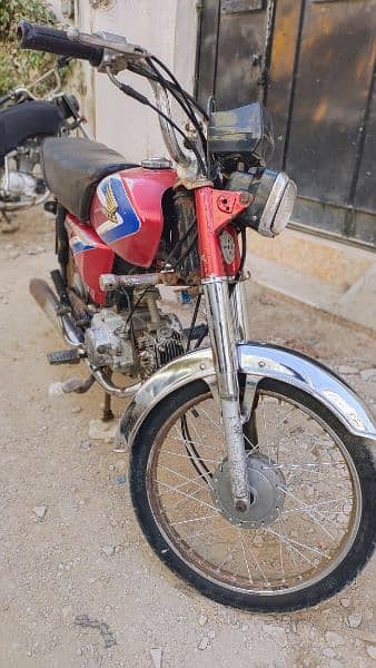 Honda CD 70 model 1991 Genuine Condition Islamabad Registration 9