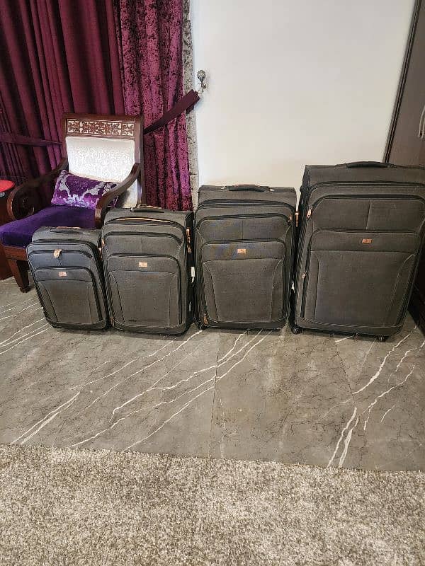 4pc suit case set 2