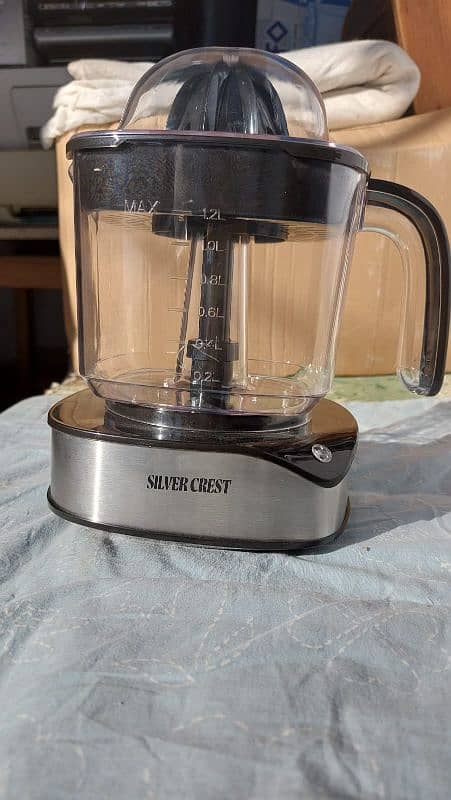 SILVER CREST ELECTRIC CITRUS JUICER  JUICE MACHINE 130 WATTS 1