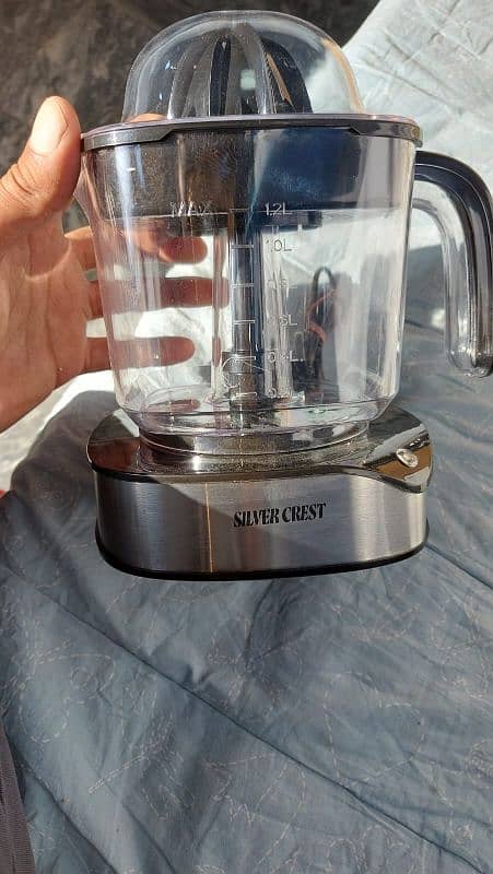 SILVER CREST ELECTRIC CITRUS JUICER  JUICE MACHINE 130 WATTS 5