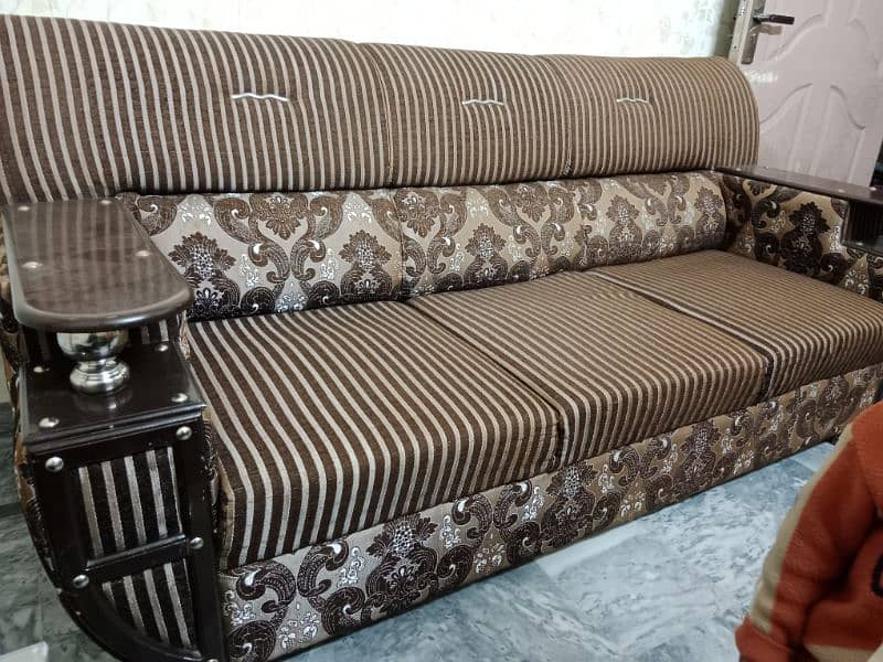 6 seator sofa (3+2+1) fully fresh 3