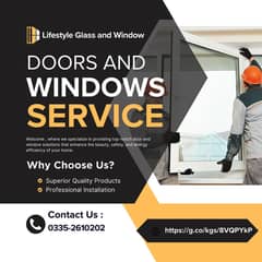 Industrial Aluminium Glass | Glazing | UPVC Window services|Glass work