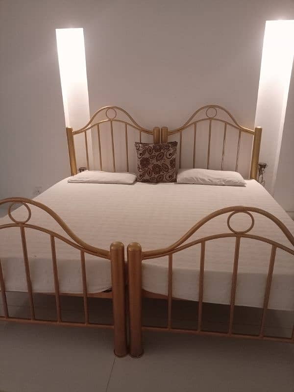 Rod Iron Single Bed for Sale 1