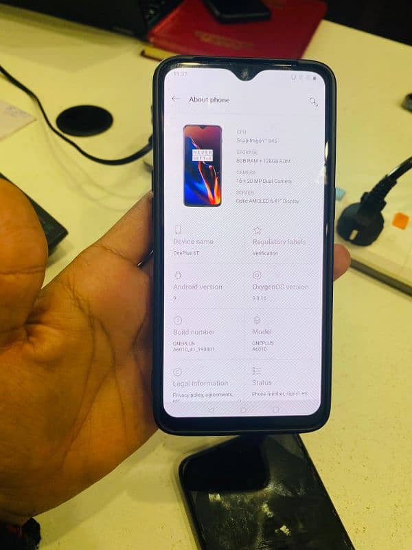 OnePlus 6t 10/9 0