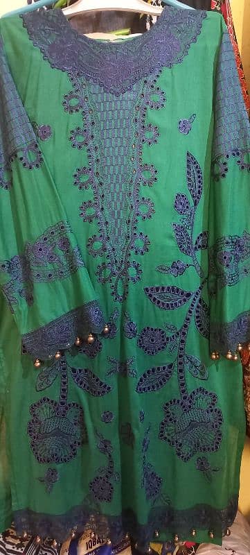 Mushq 3 piece lawn dress 7