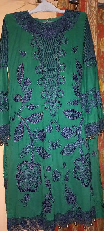 Mushq 3 piece lawn dress 9