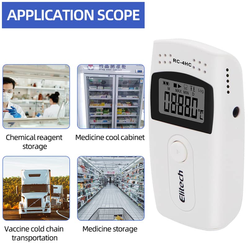 Temperature Data Logger RC4 Data Logger Humidity Data Logger 2