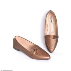 Women's Rexine fancy pumps