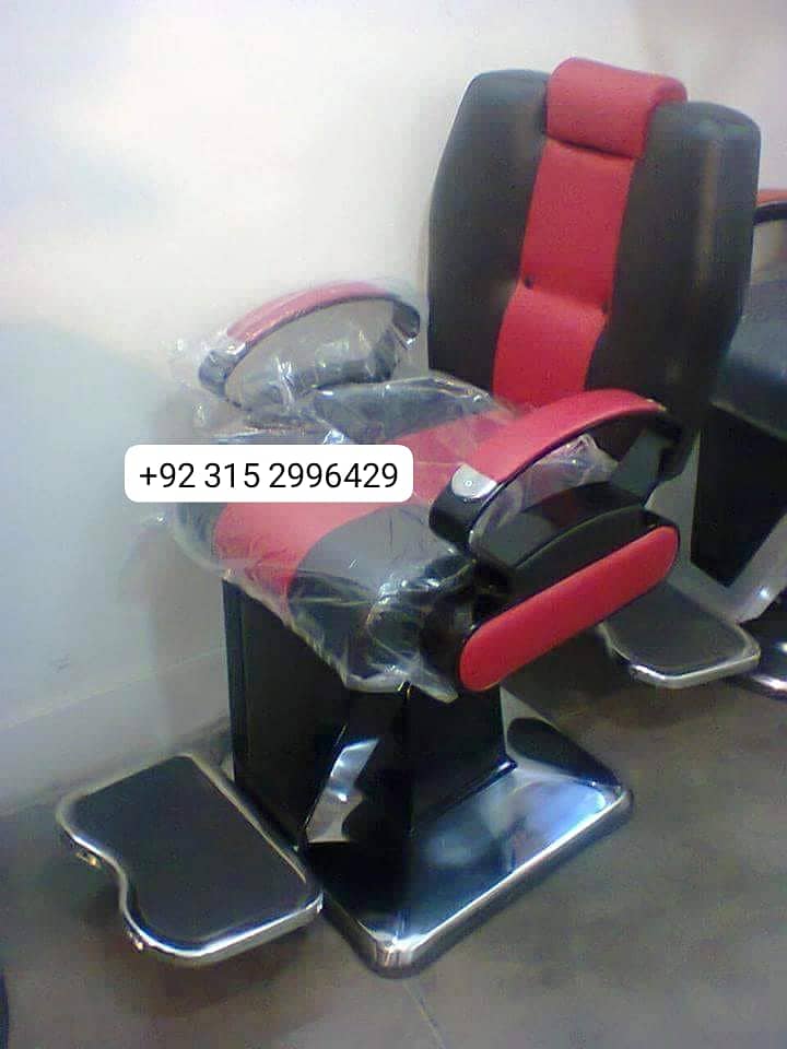 Saloon chair / Barber chair/Cutting chair/Massage bed/ Shampoo unit 19