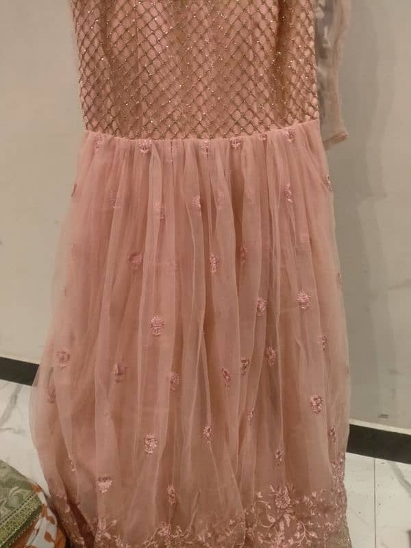 pink and golden maxi for sale just 3500 2