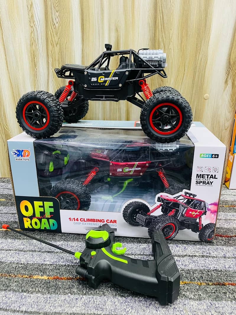 Remote Control Car MONSTER  4x4 RC Off Road Car 13