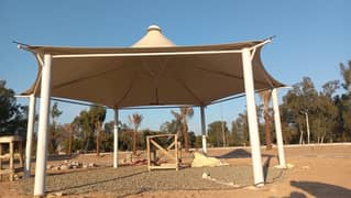 Tensile Fabric Structure - Tensile Roofing Structure - Waterproof Shed