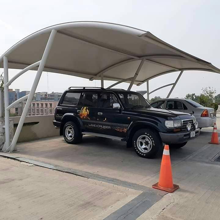 Tensile Fabric Structure - Tensile Roofing Structure - Waterproof Shed 13