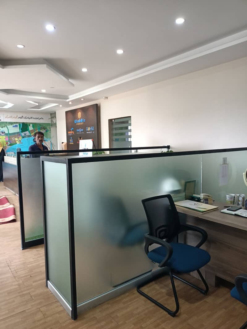 Fully Furnished Office Available For Rent In Mm Alam Road Gulberg Main Boulevard 12