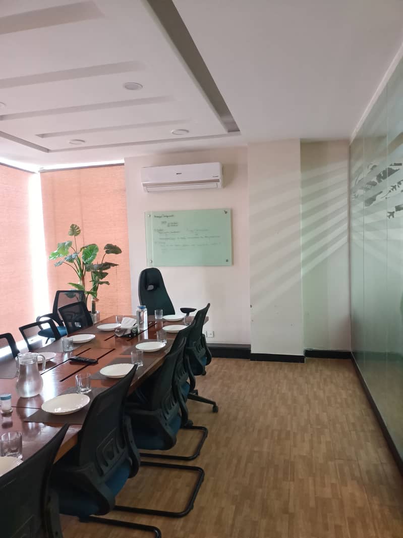 Fully Furnished Office Available For Rent In Mm Alam Road Gulberg Main Boulevard 14