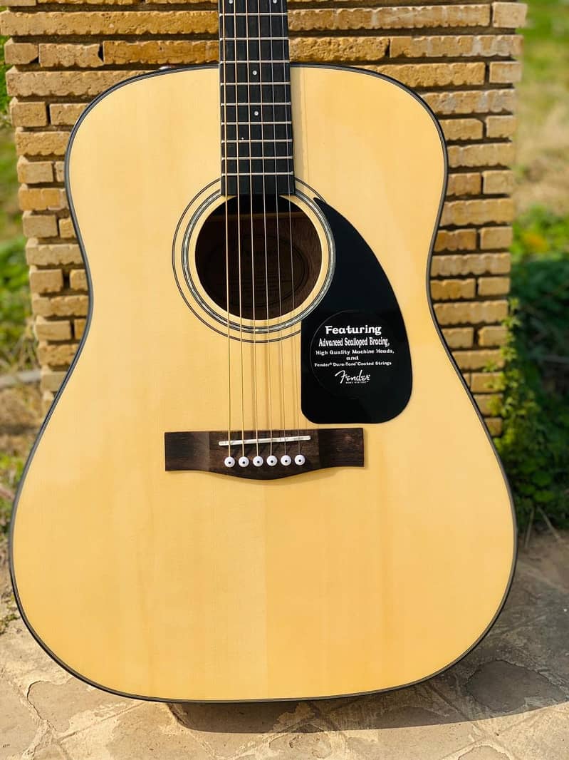 Fender CD-60 NAT-DS-V2 Acoustic Guitar Manufactured in Indonesia 12