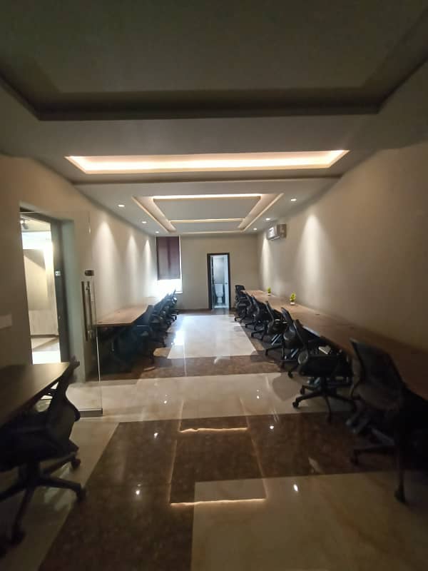 Fully Furnished 5000 Sqft Office Available For Rent In Gulberg 10