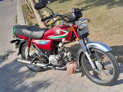 Honda CD-70 2016model, Zee gardens