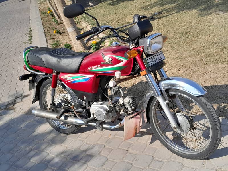 Honda CD-70 2016model, Zee gardens 0