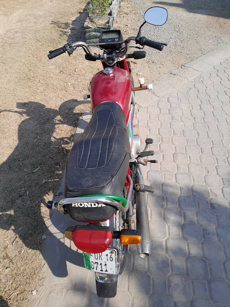 Honda CD-70 2016model, Zee gardens 2