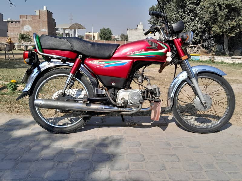 Honda CD-70 2016model, Zee gardens 10