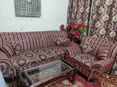 5seater sofa +1setti and 10cusion