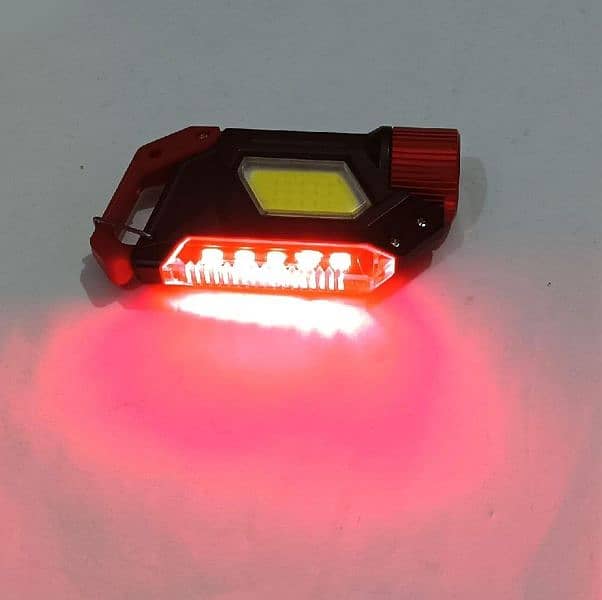 7 in 1 Multifunctional Mini LED Flashlight Keychain 2