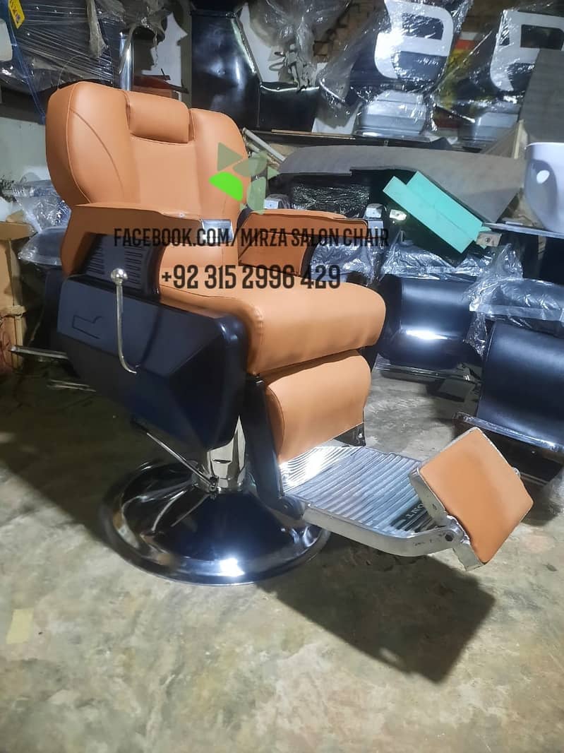 Saloon chair / Barber chair/Cutting chair/Massage bed/ Shampoo unit 19