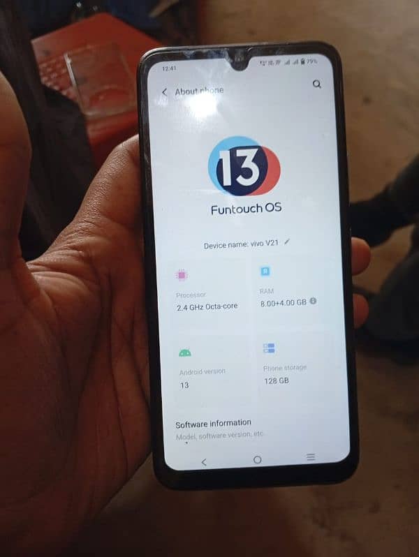vivo v21 8gb 128 gb urgent sale 0