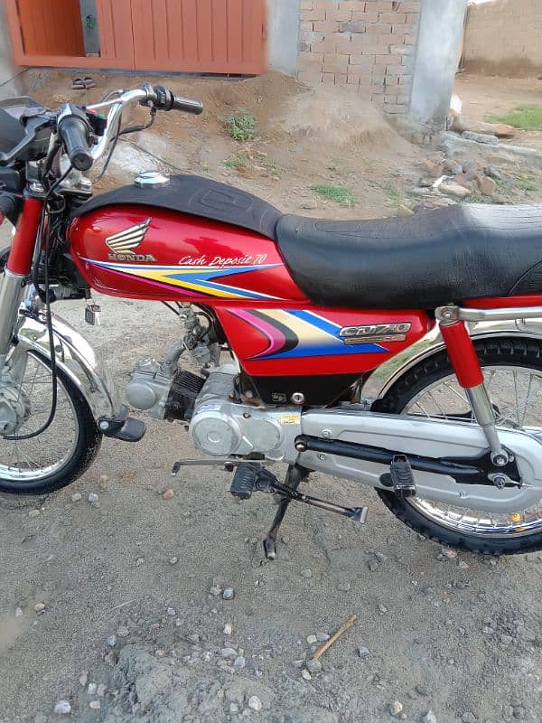 Honda cd 70 Model 2010 6