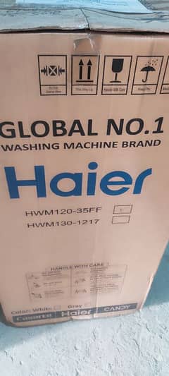 haier washing machine