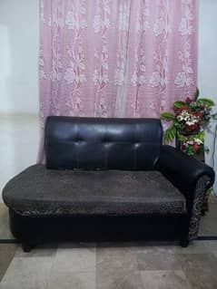 7 seater L Shaped Sofa with table and Baby Cout