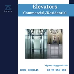 Installation of Elevators (Residential/Commercial) & Services