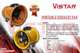 Portable Exhaust Fan – Compact Power for Clean Air!