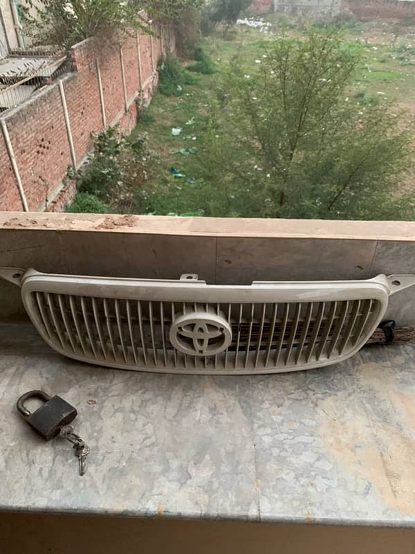 Corolla Gli 2002-2009 front grill 2