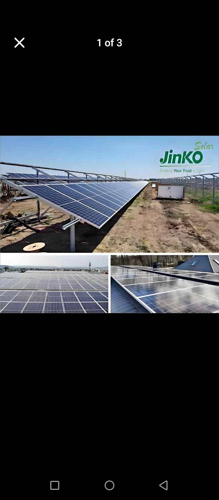 jinkoo solar panel 330 watt 0