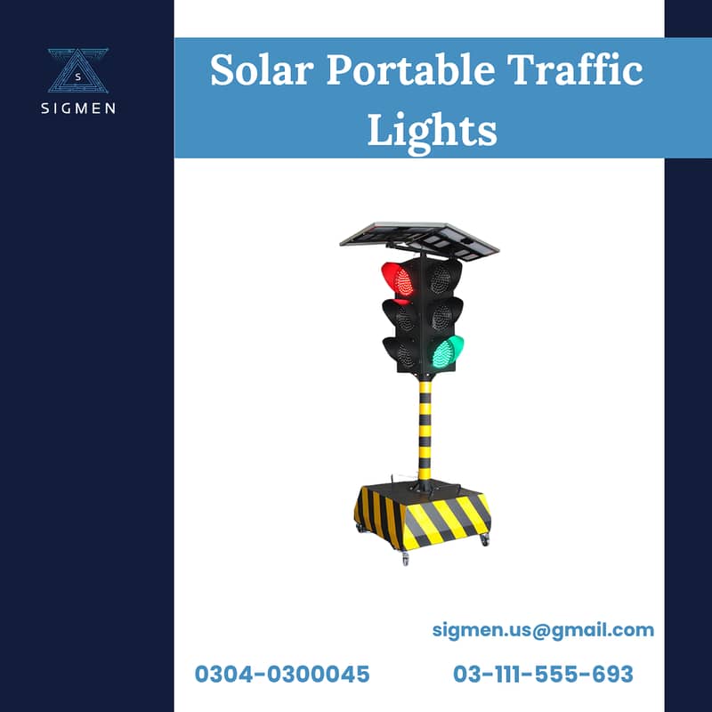 Installation of Solar Portable Traffic Lights & Services 0