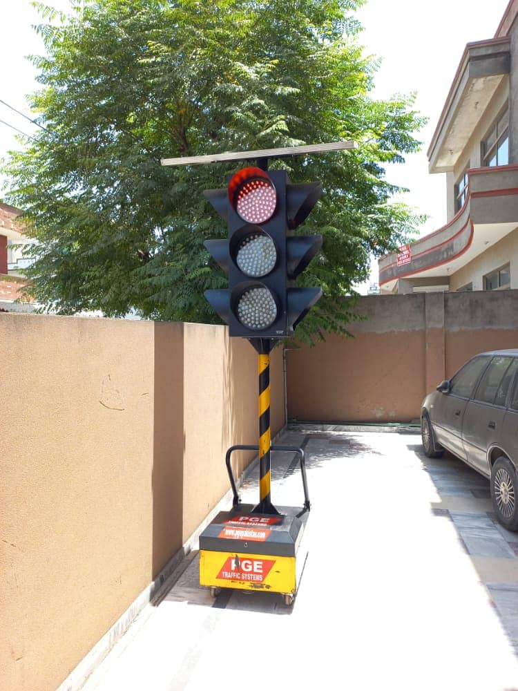 Installation of Solar Portable Traffic Lights & Services 3