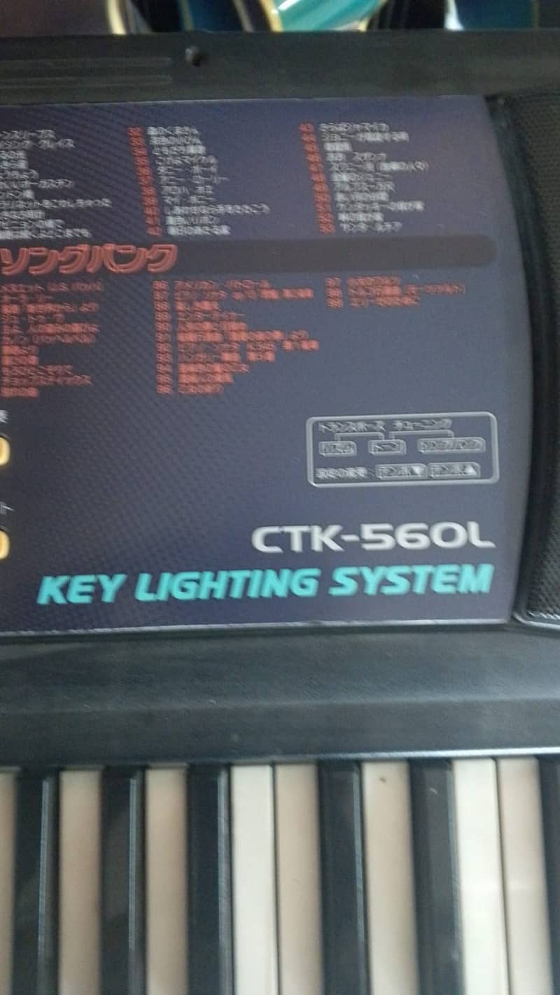 Casio ctk 550L key lighting digital keyboard 2