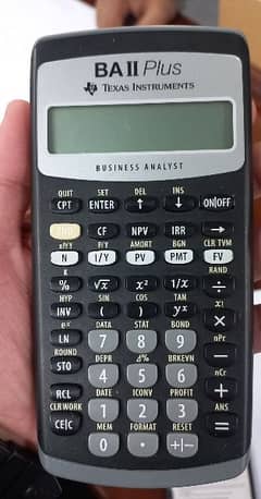 Financial Calculator BA II Plus